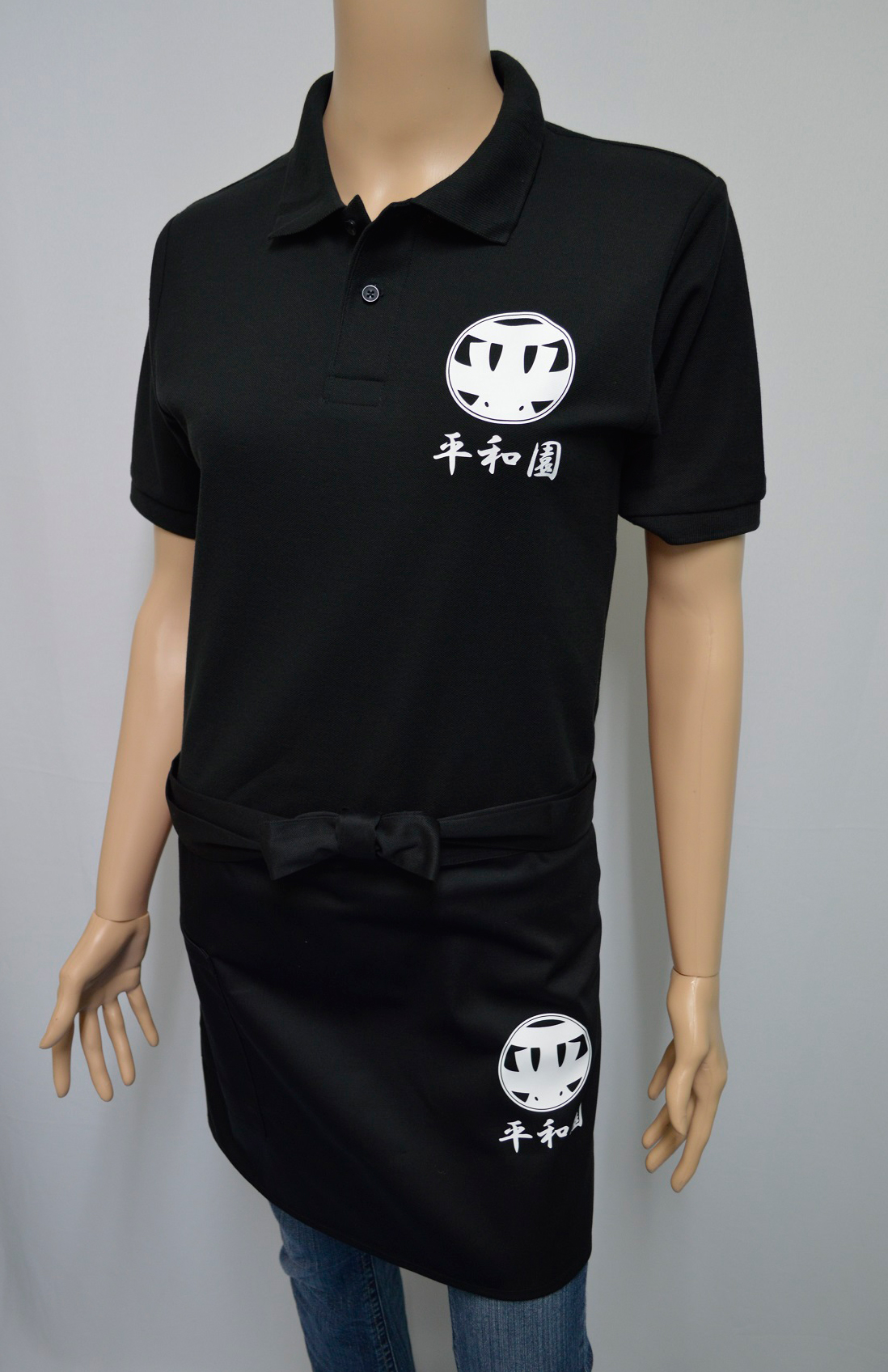 明石　焼肉平和園様　スタッフ様用オリジナルポロシャツ、オリジナルエプロンのご注文ありがとうございました。by　神戸gm’s